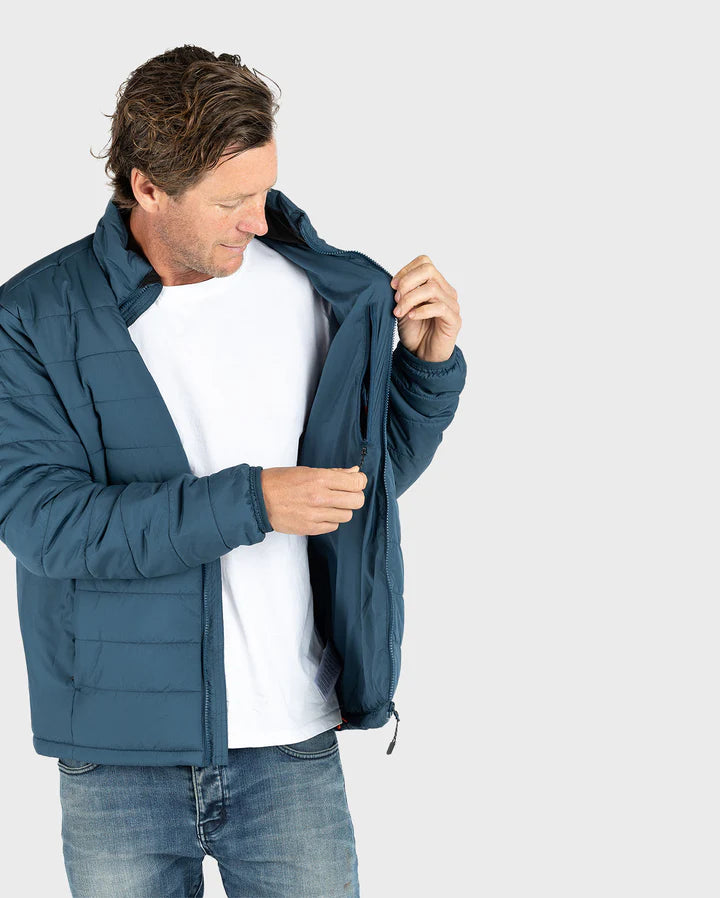 Dryrobe® Deep Sea Blue Men's Light Weight Jacket
