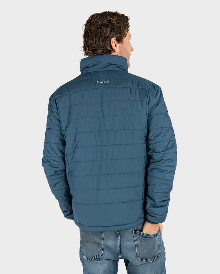 Dryrobe® Deep Sea Blue Men's Light Weight Jacket