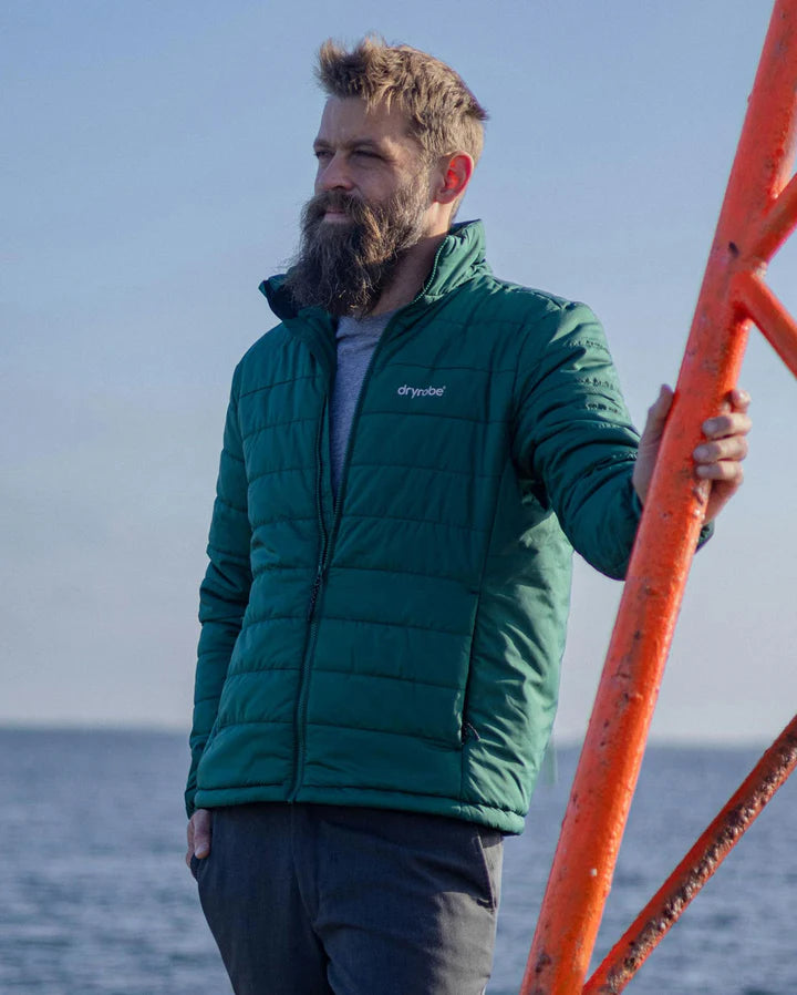 Dryrobe® Hunter Green Men's Light Weight Jacket