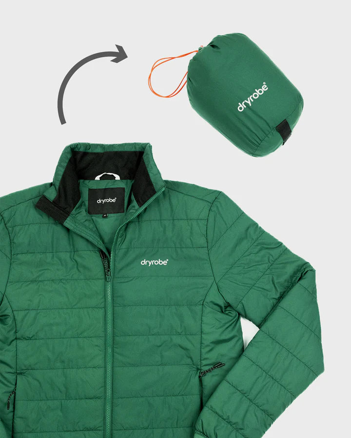 Dryrobe® Hunter Green Men's Light Weight Jacket