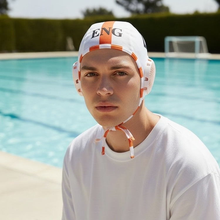 SHOALO Custom Design - Water Polo Caps / Hats x 14