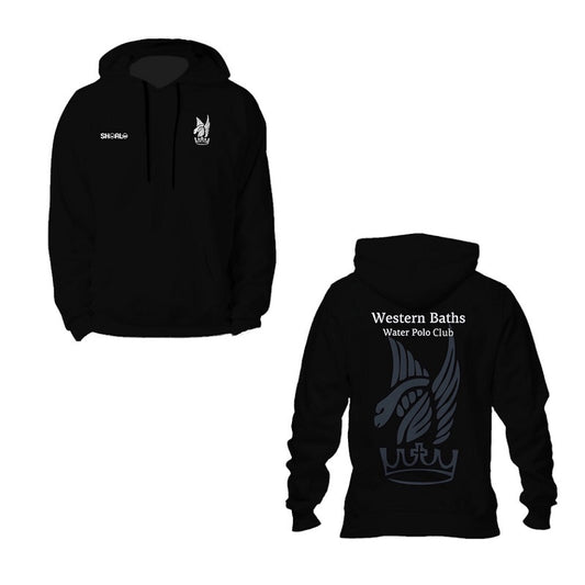 SHOALO Customised - Western Baths Unisex Hoody / Hoodie (no zip) ALL OVER PRINT - POLYESTER