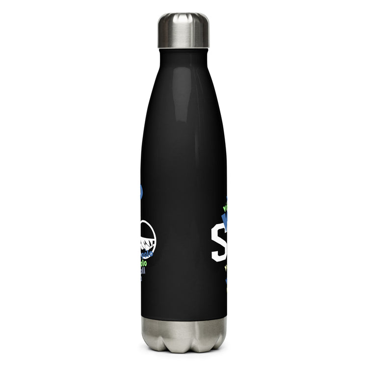 SHOALO Water Polo Word Cloud - Stainless Steel Water Bottle (500ml)