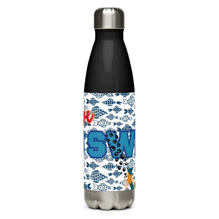 SHOALO Open Water Swimmer - Stainless Steel Water Bottle (500ml)