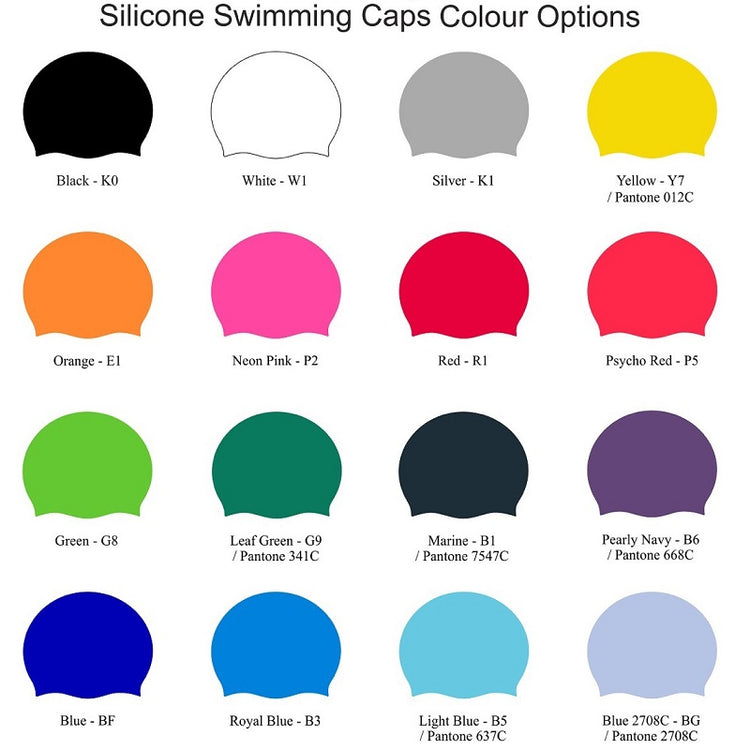 SHOALO Custom Design - Silicone Swimming Caps / Hats