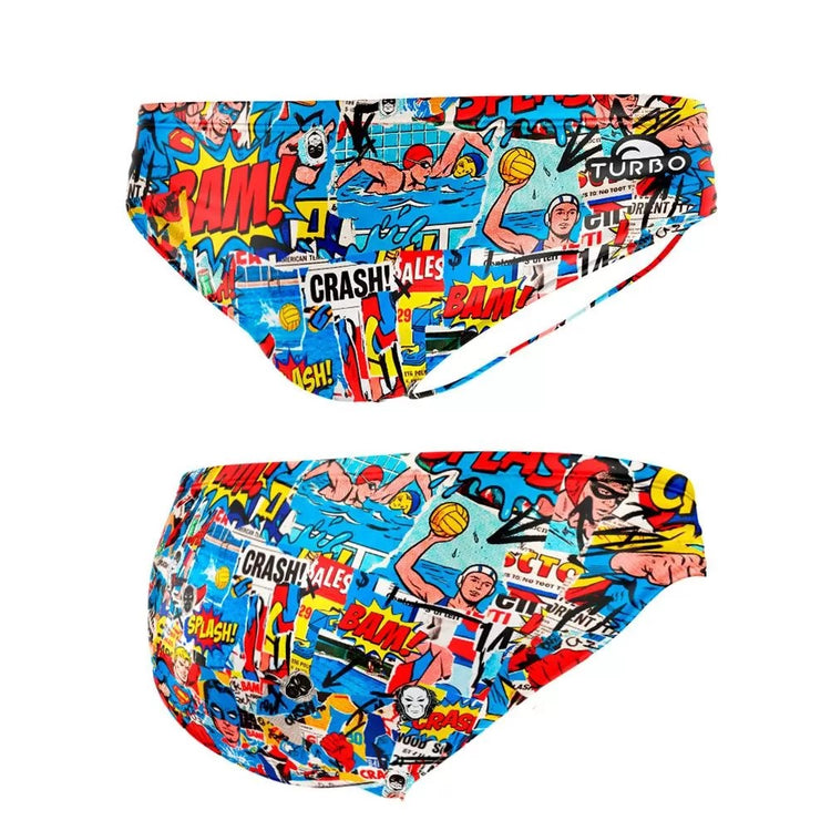 TURBO Comic Printed - 732350 - Mens Suit - Water Polo