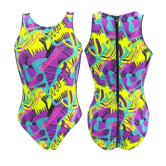 TURBO Glow City - 832221 - Womens Water Polo Suits / Costume