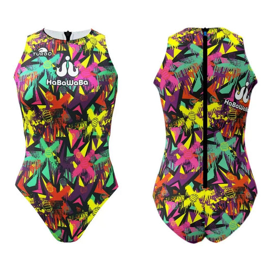 TURBO Haba Waba Grafitti - 831817 - Womens Water Polo Suits / Costume