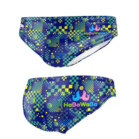 TURBO Haba Waba Squares 2023 - 731627 - Mens Suit - Water Polo