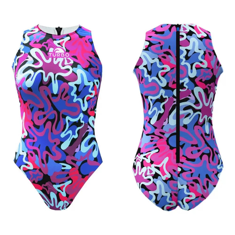 TURBO Splash Doodle - 832248 - Womens Water Polo Suits / Costume