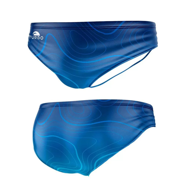 TURBO Tidal Contours - 732298 - Mens Suit - Water Polo