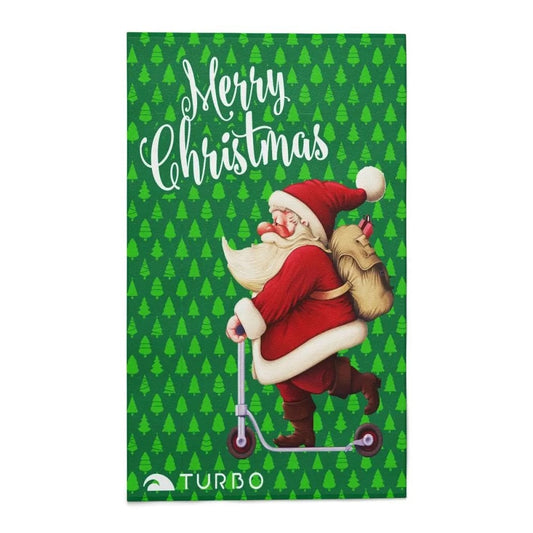 TURBO Merry Scooter Christmas - 9891054 - Beach Towel