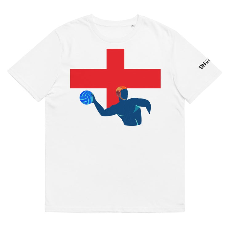 SHOALO - England Premium Organic Cotton Unisex T-Shirt - 2 PACK