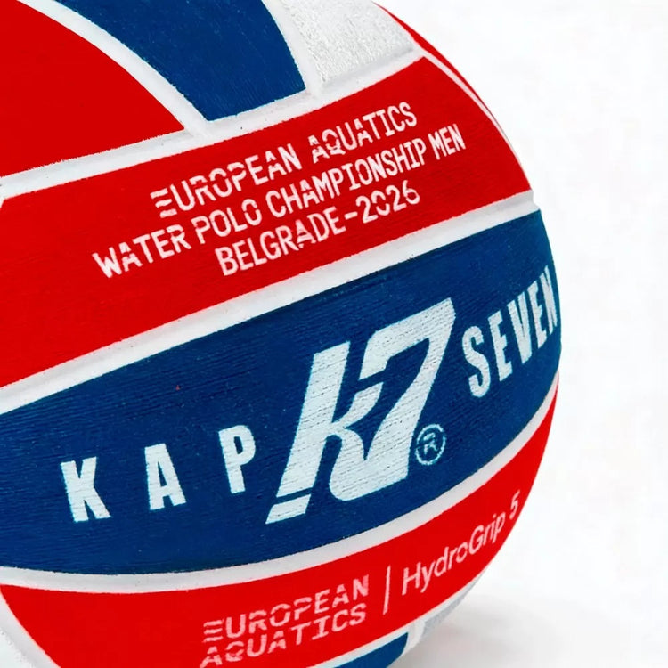 KAP7 - Euro Belgrade 2026 Mens Water Polo Ball - Size 5