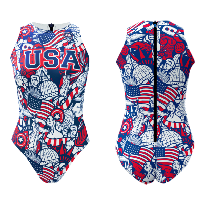 TURBO Team USA 2023 - 831529 - Womens Water Polo Suits / Costume