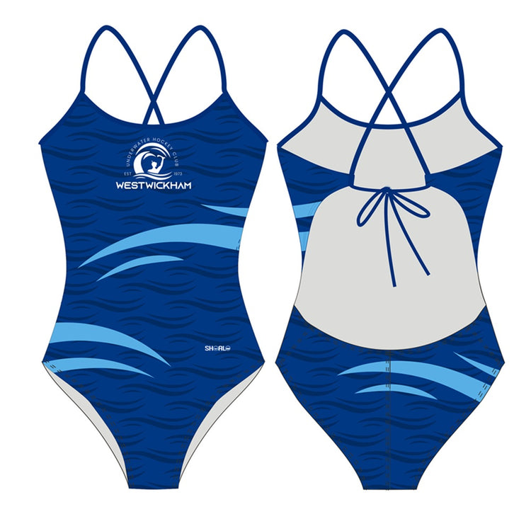 SHOALO Customised - West Wickham Womens W32 Tieback Swimsuit (various colours)