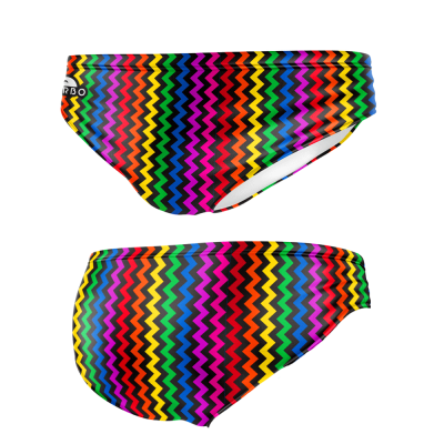 TURBO Rainbow Zig-Zag - 731466 - Mens Suit - Water Polo