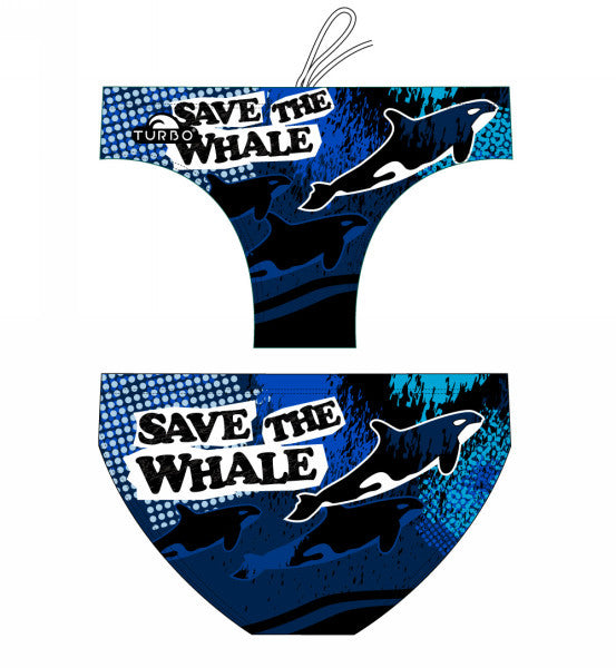 TURBO Save The Whale - 79423-0007 - Mens Suit - Water Polo