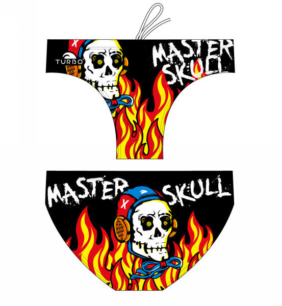 TURBO Master Skulls Halloween - 79502-0809 - Mens Suit - Water Polo