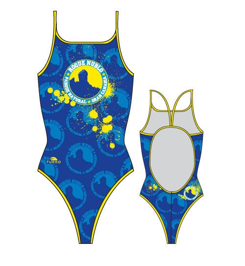TURBO - 8301082-0006 - Thin Strap Womens Swimsuit / Swimwear / Costume - Swimming