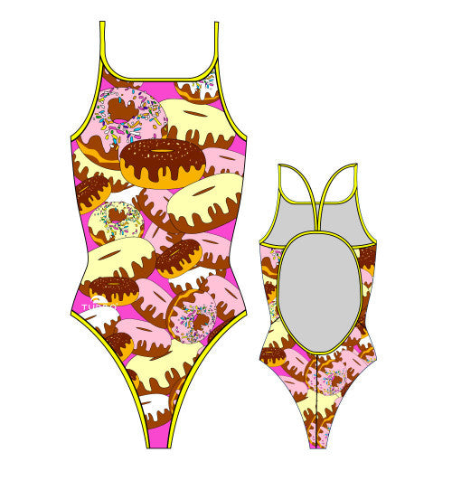 TURBO - 892592 - Thin Strap Womens Swimsuit / Swimwear / Costume - Swimming