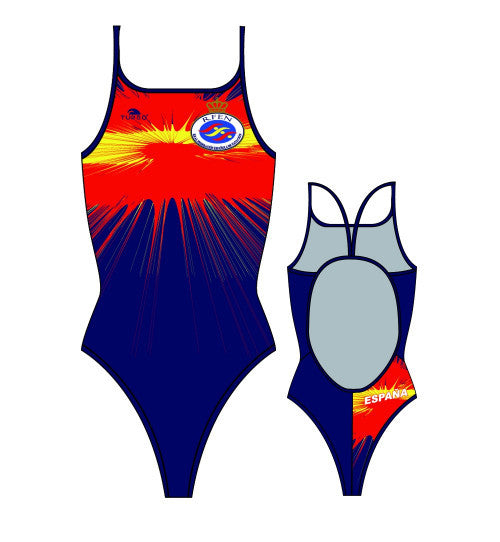TURBO - 893092 - Thin Strap Womens Swimsuit / Swimwear / Costume - Swimming