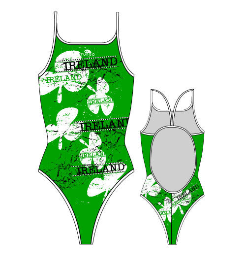 TURBO - 893782_0503 - Thin Strap Womens Swimsuit / Swimwear / Costume - Swimming