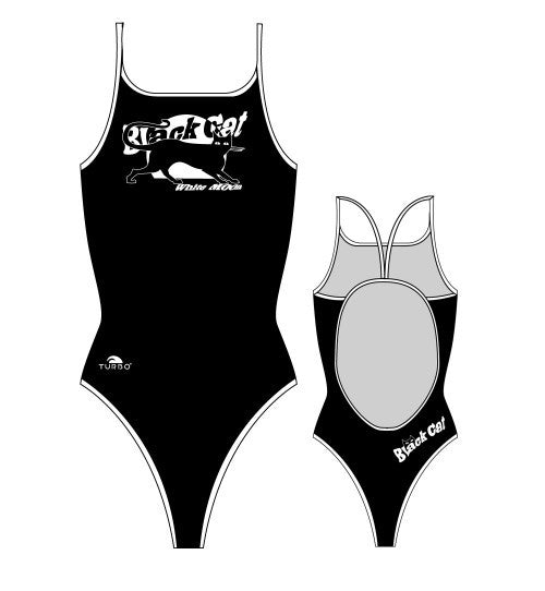 TURBO - 894842-09 - Thin Strap Womens Swimsuit / Swimwear / Costume - Swimming