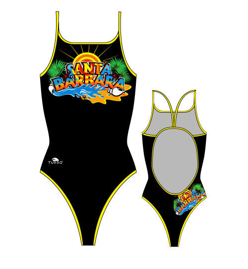 TURBO - 894912 - Thin Strap Womens Swimsuit / Swimwear / Costume - Swimming