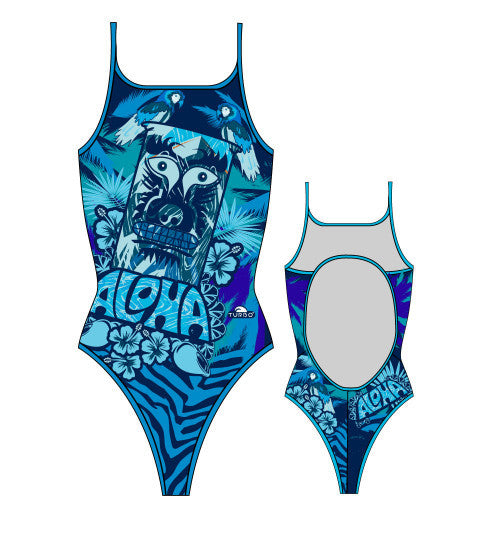 TURBO - 895692-0066 - Thin Strap Womens Swimsuit / Swimwear / Costume - Swimming