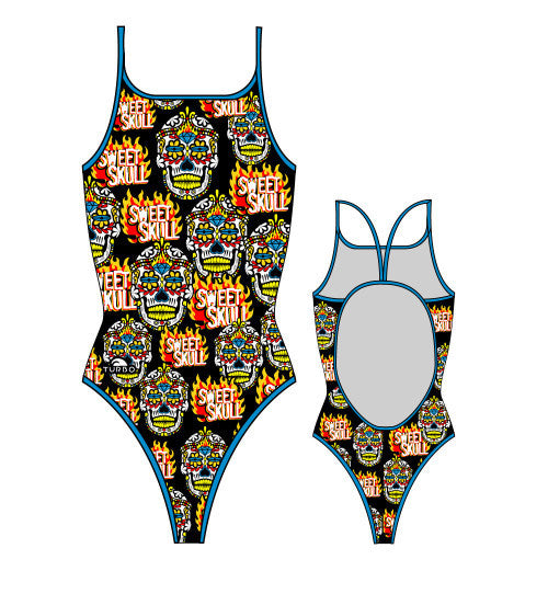 TURBO - 896592-0099 - Thin Strap Womens Swimsuit / Swimwear / Costume - Swimming