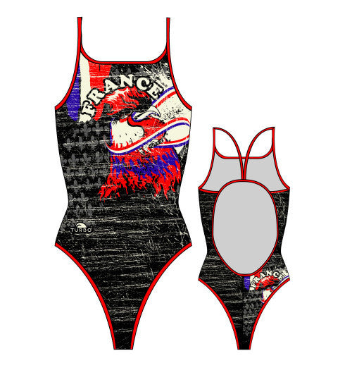 TURBO - 899032-0009 - Thin Strap Womens Swimsuit / Swimwear / Costume - Swimming