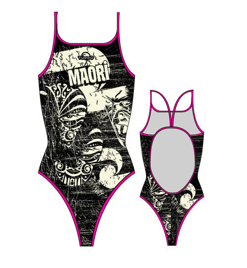 TURBO - 899042-0009 - Thin Strap Womens Swimsuit / Swimwear / Costume - Swimming