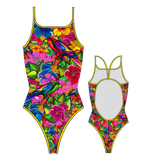 TURBO - 899192-0099 - Thin Strap Womens Swimsuit / Swimwear / Costume - Swimming