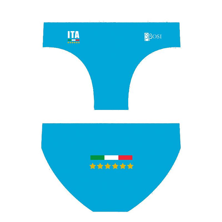 BBOSI Italia Blue - Mens Suit - Water Polo