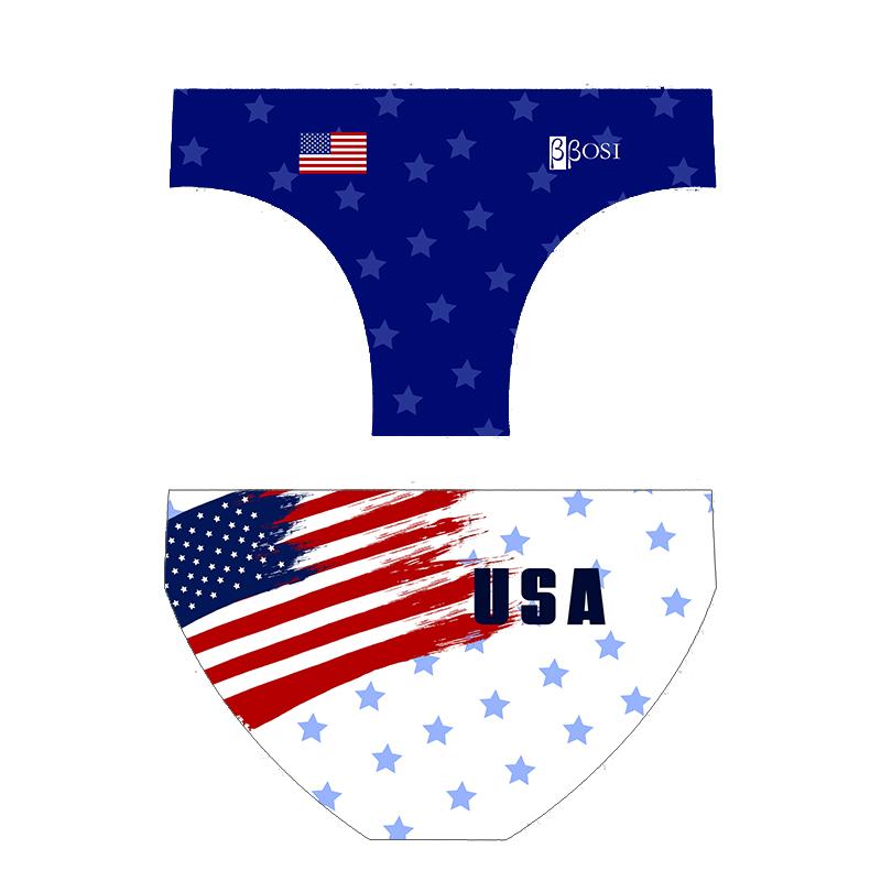 BBOSI Swimsuit USA (20) - Mens Suit - Water Polo