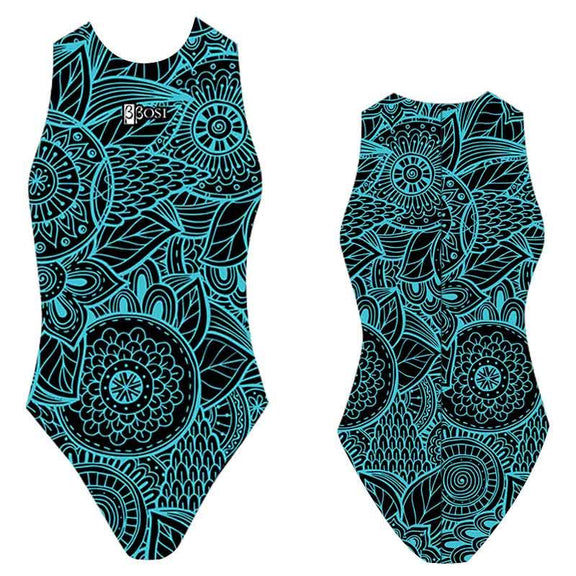 Bbosi All In Flower Womens Water Polo Suits Costume Waterpoloshop 4603