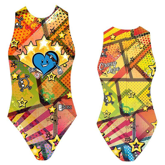 BBOSI Crazy Love - Womens Water Polo Suits / Costume