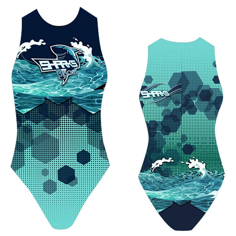 BBOSI Sharks - Womens Water Polo Suits / Costume