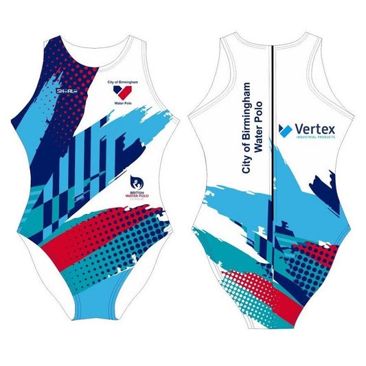 SHOALO Customised - City of Birmingham Womens Water Polo Suits