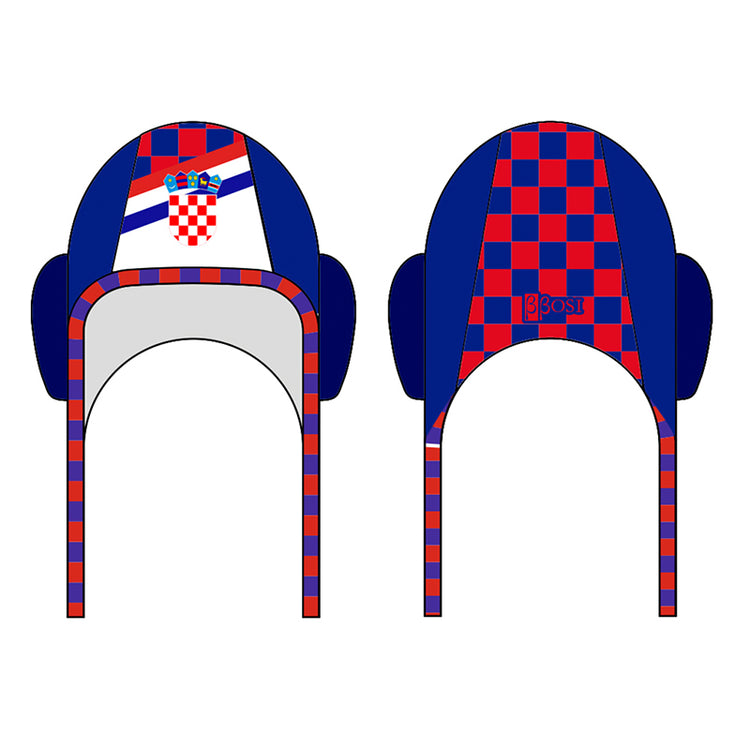 BBosi Croatia Azul 2022 - Water Polo Cap