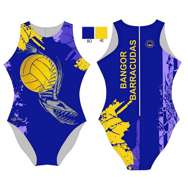 Waterpoloshop - H2OTOGS Customised - Bangor Barracudas Womens Water Polo Suits