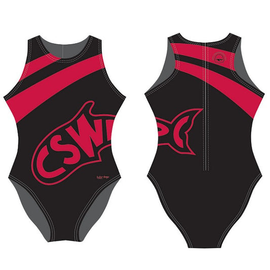 Waterpoloshop - SHOALO Customised - Cheltenham CSWPC Womens Water Polo Suits