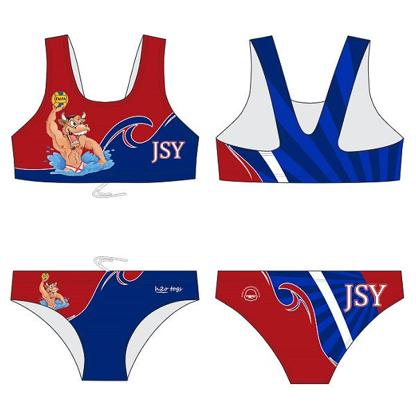 Waterpoloshop - SHOALO Customised - Jersey Womens W5 Tank Bikini Suits