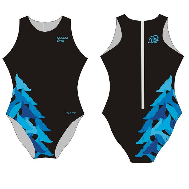 Waterpoloshop - H2OTOGS Customised - London Orca Womens Water Polo Suits