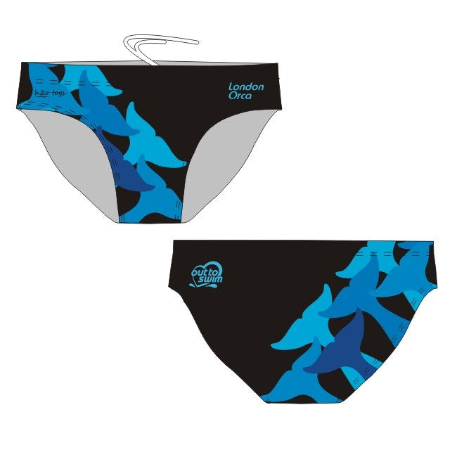 Waterpoloshop - H2OTOGS Customised - London Orca Mens Water Polo Suits