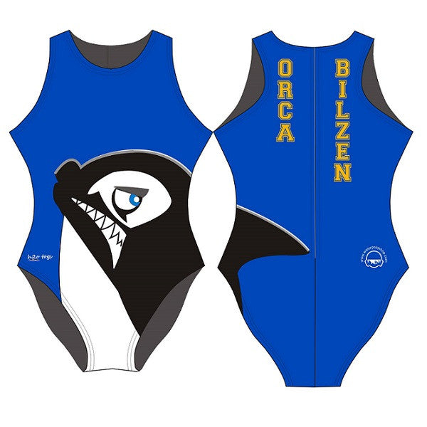 Waterpoloshop - H2OTOGS Customised - Orca Bilzen (ORCA) Womens Water Polo Suits
