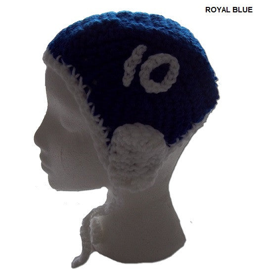 Royal Blue - H2OTOGS Customised - Water Polo Crocheted / Knitted Babies Cap / Hat