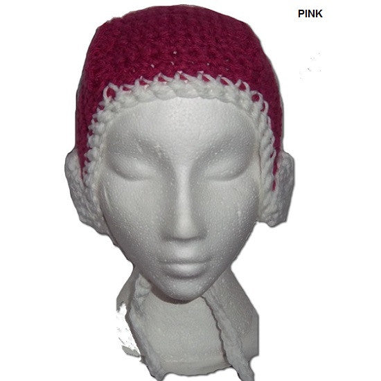 Pink - H2OTOGS Customised - Water Polo Crocheted / Knitted Babies Cap / Hat