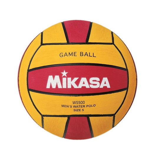 .IN_STK - MIKASA Mens Water Polo Ball - W5500 Red Yellow - Size 5